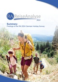 Cover: Reiseanalyse 2024: Summary of the findings - Forschungsgemeinschaft Urlaub und Reisen (FUR) e.V.