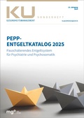 Cover: PEPP Entgeltkatalog 2025 - mgo fachverlage