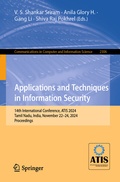 Cover: Applications and Techniques in Information Security - Springer