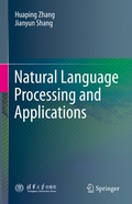Cover: Natural Language Processing and Applications - Springer