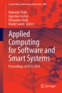 Cover: Applied Computing for Software and Smart Systems - Springer