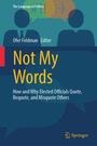 Cover: Not My Words - Springer