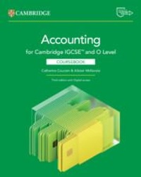 Abbildung von: Cambridge IGCSE (TM) and O Level Accounting Coursebook with Digital Access (2 Years) - Cambridge University Press