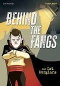 Cover: Read Write Inc. Fresh Start Readers: Book 15: Behind the Fangs & Cat Burglars - Oxford University Press