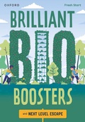 Cover: Read Write Inc. Fresh Start Readers: Book 16: Brilliant Bio Boosters & Next Level Escape - Oxford University Press