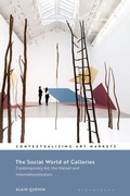 Cover: The Social World of Galleries - Bloomsbury Visual Arts