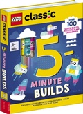Cover: LEGO (R) Classic: 5-Minute Builds (with clear LEGO pieces, fold-out play scene and over 100 activities and challenges) - Buster Books