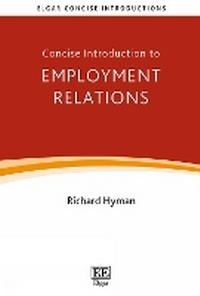 Enlarge image Cover: Concise Introduction to Employment Relations - Edward Elgar Publishing