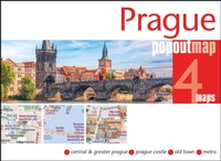 Abbildung von: Prague PopOut Map - pocket size, pop up map of Prague city centre - PopOut Maps