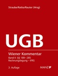 Cover: Wiener Kommentar zum UGB Rechnungslegung, 3.Auflage - Manz