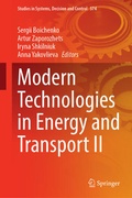 Cover: Modern Technologies in Energy and Transport II - Springer