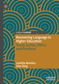Cover: Recovering Language in Higher Education - Palgrave Macmillan