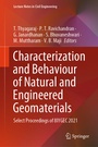 Cover: Characterization and Behaviour of Natural and Engineered Geomaterials - Springer