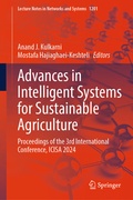 Cover: Advances in Intelligent Systems for Sustainable Agriculture - Springer
