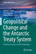 Cover: Geopolitical Change and the Antarctic Treaty System - Springer