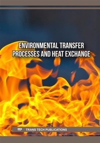 Enlarge image Cover: Environmental Transfer Processes and Heat Exchange - Trans Tech Publications Ltd