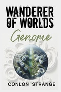 Cover: Genome (Wanderer of Worlds, #4) - Delia Strange