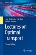 Cover: Lectures on Optimal Transport - Springer