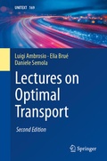 Cover: Lectures on Optimal Transport - Springer