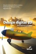 Cover: Design digital 3D - Editora Senac S&atilde;o Paulo