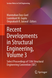 Enlarge image Cover: Recent Developments in Structural Engineering, Volume 3 - Springer