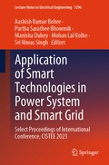 Cover: Application of Smart Technologies in Power System and Smart Grid - Springer