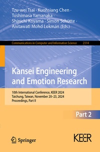 Enlarge image Cover: Kansei Engineering and Emotion Research - Springer