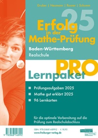 Abbildung von: Lernpaket Pro Realschulabschluss 2025 Baden-Württemberg - Freiburger Verlag
