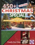 Cover: 450+ New Words - Christmas Special Word Search & Fun Activities - 7+ - Family Fun Time - Udesme