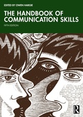 Cover: The Handbook of Communication Skills - Routledge