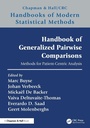 Cover: Handbook of Generalized Pairwise Comparisons - Chapman & Hall/CRC