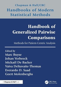 Enlarge image Cover: Handbook of Generalized Pairwise Comparisons - Chapman & Hall/CRC