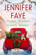 Cover: Puppy Wishes & Candy Kisses (Kringle Falls, #1) - Lazy Dazy Press