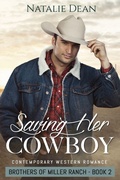 Cover: Saving Her Cowboy - Kenzo Publishing LLC