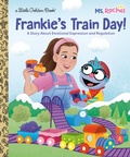 Cover: Frankie's Train Day! (Ms. Rachel) - Golden Books Publishing Company, Inc.