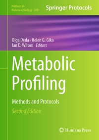 Enlarge image Cover: Metabolic Profiling - Springer