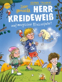 Abbildung von: Der geniale Herr Kreideweiß (3). Der geniale Herr Kreideweiß auf magischer Klassenfahrt - Arena