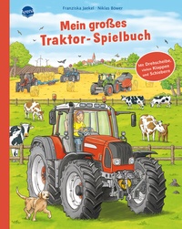 Abbildung von: Mein großes Traktor-Spielbuch. Mit Drehscheibe, vielen Klappen und Schiebern - Arena
