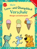 Cover: Mein Lern- und &Uuml;bungsblock Vorschule. Mengen und Zahlenspiele - Arena