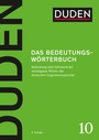 Bild: Das Bedeutungswörterbuch - Duden