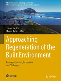 Enlarge image Cover: Approaching Regeneration of the Built Environment - Springer