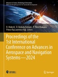 Cover: Proceedings of the 1st International Conference on Advances in Aerospace and Navigation Systems - 2024 - Springer