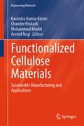 Cover: Functionalized Cellulose Materials - Springer