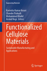 Enlarge image Cover: Functionalized Cellulose Materials - Springer