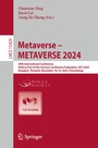 Cover: Metaverse - METAVERSE 2024 - Springer