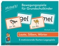 Cover: Los geht's! Bewegungsspiele f&uuml;r Grundschulkinder - Laute, Silben, W&ouml;rter - Verlag an der Ruhr