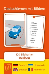 Abbildung von: Verben: Set 1 - Deutsch, Englisch, Ukrainisch und Rumänisch - Verlag an der Ruhr