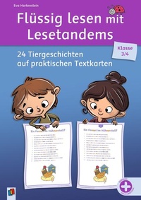 Abbildung von: Flüssig lesen mit Lesetandems - 24 Tiergeschichten, Klasse 3/4 - Verlag an der Ruhr