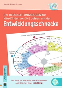 Abbildung von: Der Beobachtungsbogen für Kita-Kinder von 3-6 Jahren mit der Entwicklungsschnecke - Verlag an der Ruhr