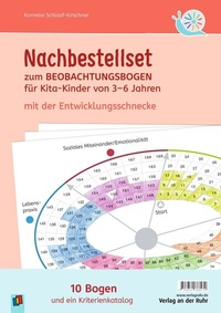 Abbildung von: Nachbestellset zum Beobachtungsbogen für Kita-Kinder von 3-6 Jahren - Verlag an der Ruhr